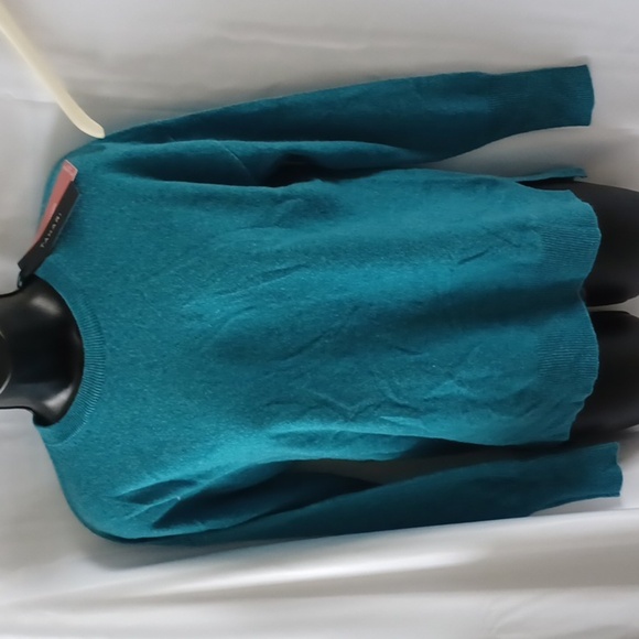 Tahari Cashmere crewneck Spring sweater XS - Picture 1 of 7